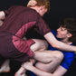 Brawny Brown Training Rash Guard