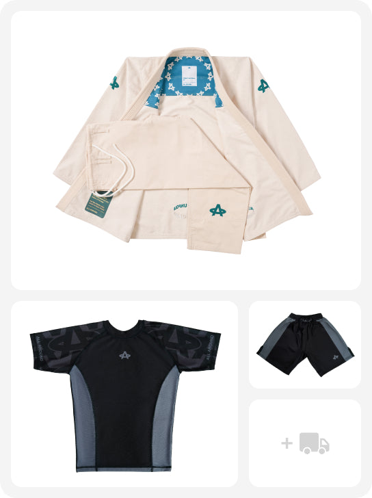 Boneshaker Gi + Blazing Black No Gi set