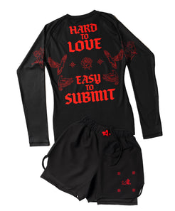 Hard to Love Easy to Submit Rashguard